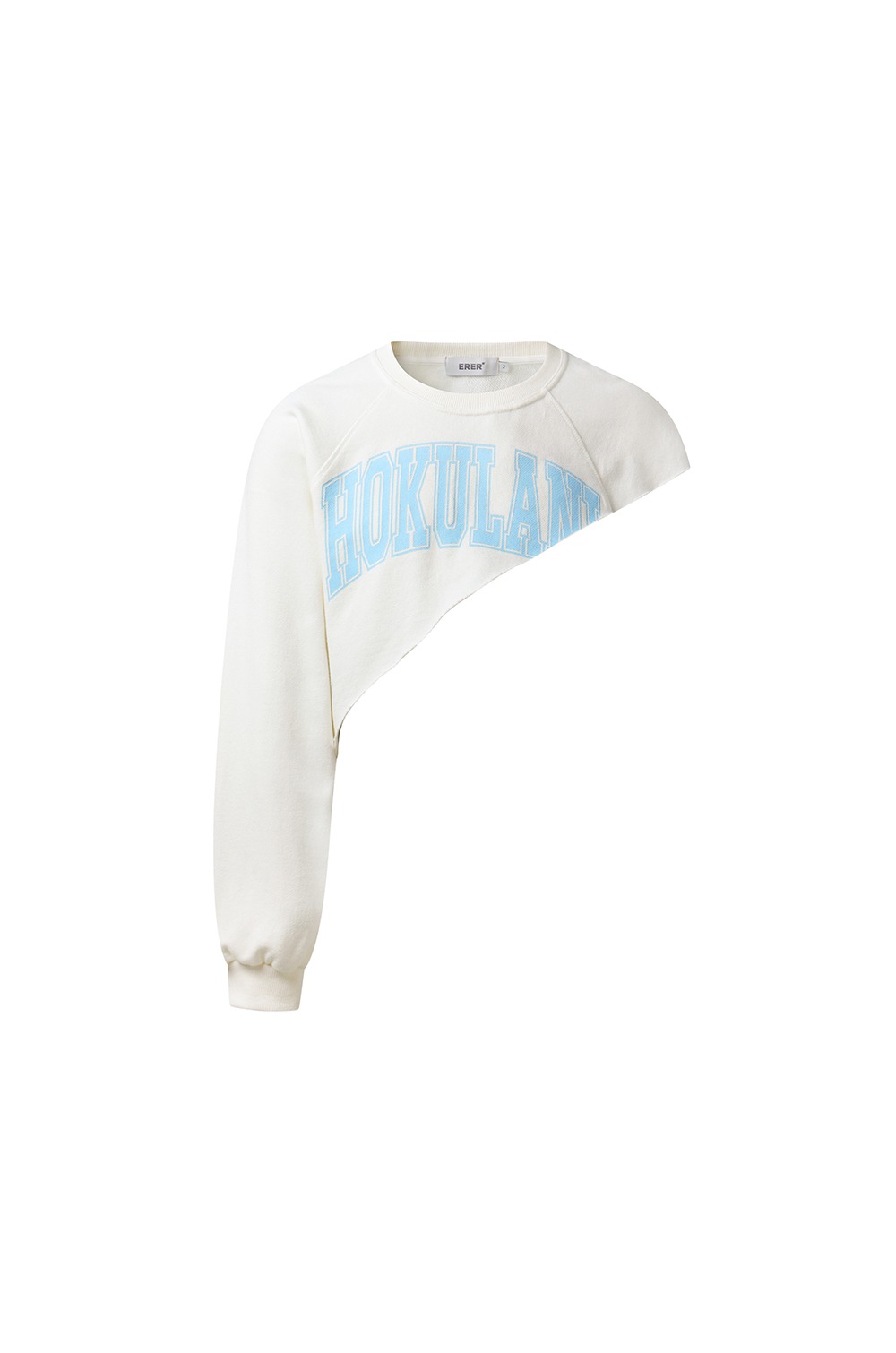 [UN] Hokulani diagonal sweatshirt - Ivory
