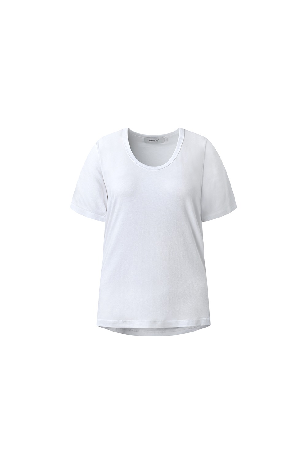 Back saggy t-shirt -  White